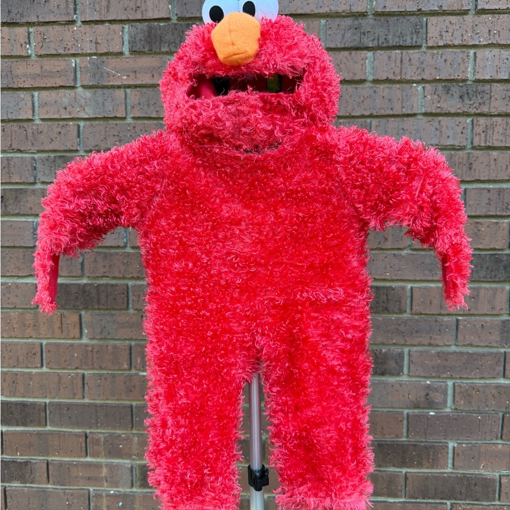 Amscan Elmo Red Fuzzy Kids Costume